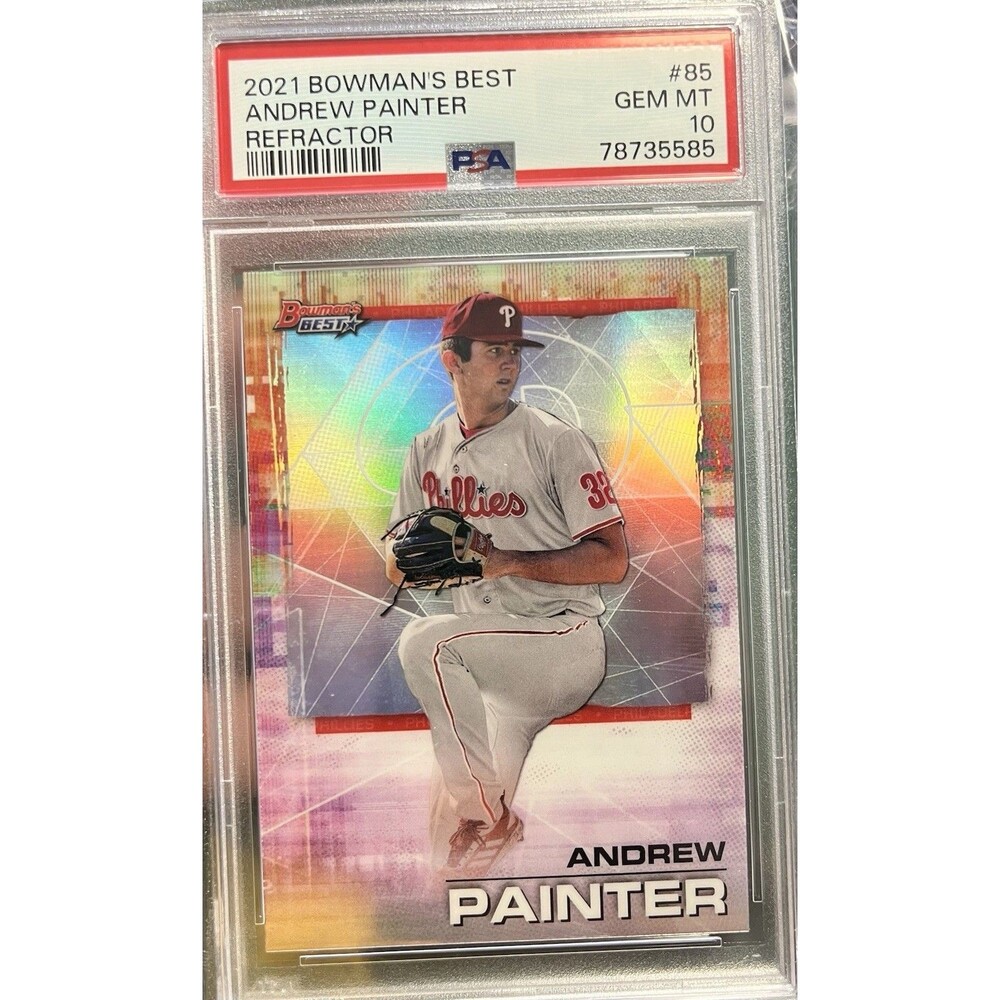 2021 Andrew Painter Refractor Bowman’s Best #85 GEM MT 10